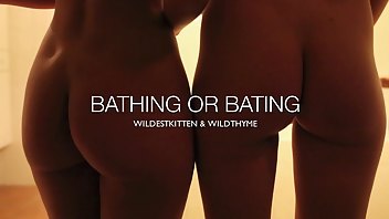 WildestKitten & WildThyme Bathing Or Bating Lesbian Premium Video MFC