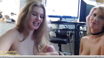 JackplusJill Chaturbate threesome, handjob cam porn video