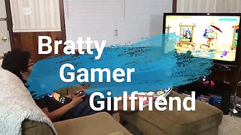 Ellie Boulder Bratty Gamer Girlfriend | ManyVids Free Porn Videos