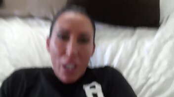 Miss Katie catches her son sniffing her panties