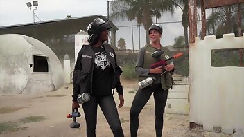 awesomeantjay tbt to this fun paintball episode with amberdiamond during season 1 of out of the box w xxx onlyfans porn video