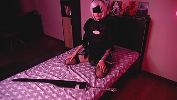 MyKinkyDope - Pink Anal Nier Automata Porn With Anal - Dildo Assfuck