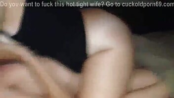 Big Black and White Cocks Fuck Slim Small Boobs Wife