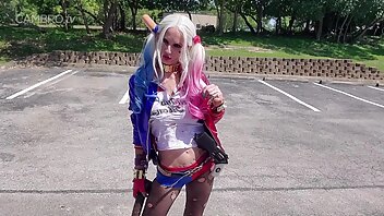 hope in public - harley quinn public bbc masturbating cambros porn