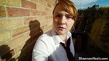 Shannon Heels - School Girl Brat Chav Fanny Fuck