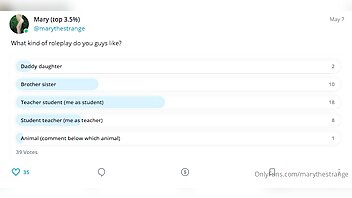 marythestrange the people have spoken here little roleplay audio made for you guys what rolepla xxx onlyfans porn video