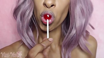 Vixi Vee longue long tongue mouth fetish | ManyVids Free Porn Videos