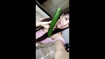 Rainey James cocumber blowjob pussy masturbation snapchat free