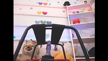 BabeAriel dildo blowjob & fuck MFC webcam porn video