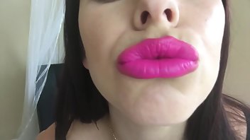 Sunny Zass Hot Pink Lipstick amp Facial | ManyVids Free Porn Videos