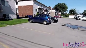 Megan Live Risky Sloppy CAR WASH Blowjob | ManyVids Free Porn Videos