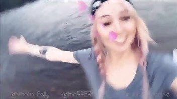 Harper Madi public flashing three girl kayak trip 2017_10_17 - OnlyFans free porn