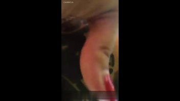 Jill Hardener blowjob with cum in mouth on the lake snapchat premium