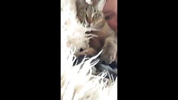 Katrin Tequila squeezes a cat premium free cam snapchat & manyvids porn videos