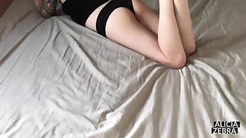 aliciazebra collared slut gets insane creampie load – collars / leashes, domination | ManyVids porn videos