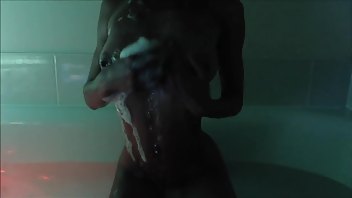 Vixi Vee aqua lounge wet bath fingering | ManyVids Free Porn Videos